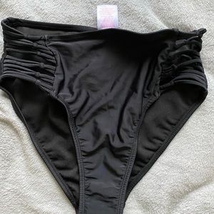 high waisted bikini bottoms